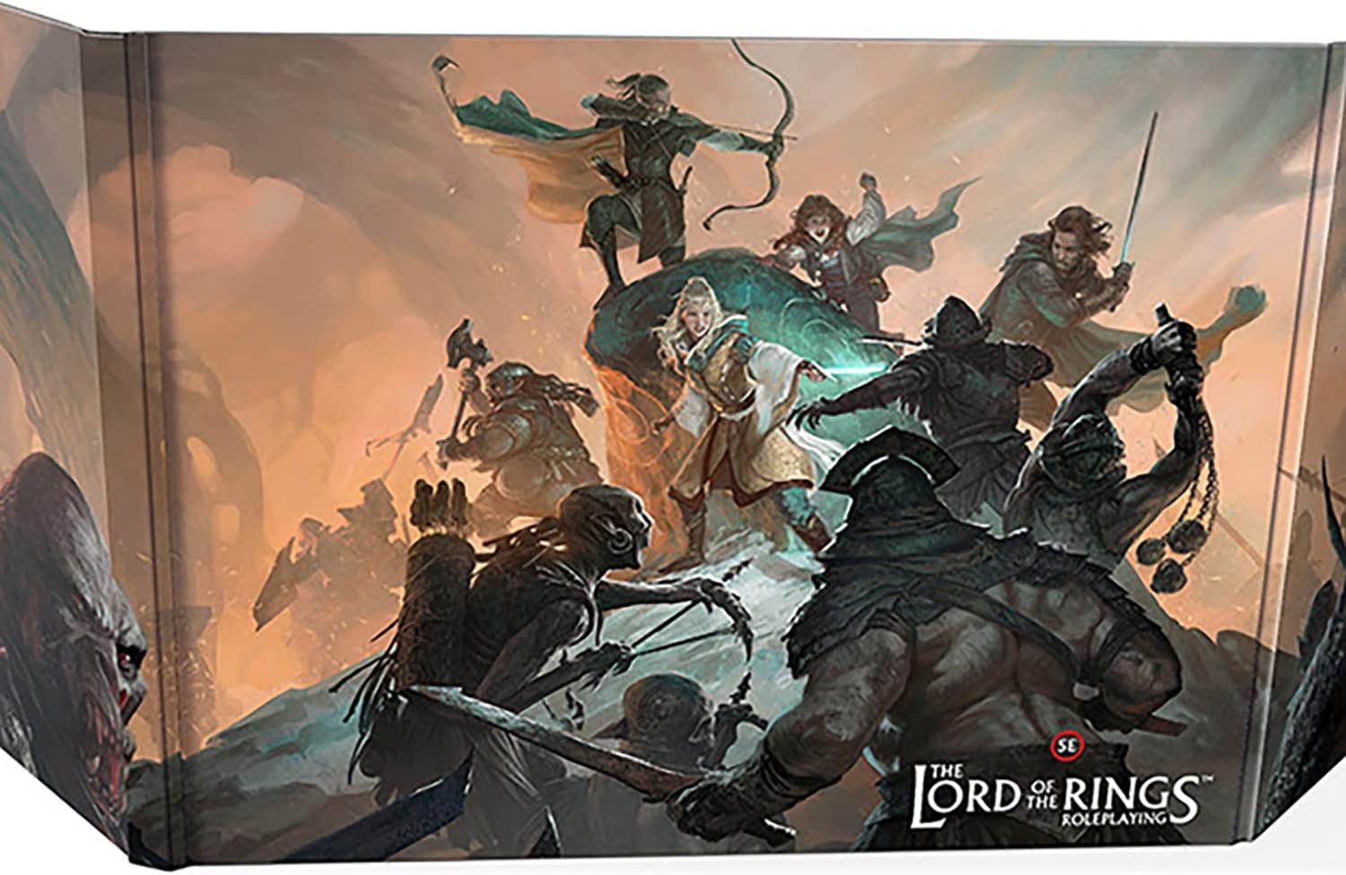 The Lord Of The Rings: RPG 5E - Loremaster's Screen & Rivendell Compendium - RPG Accessory, LOTR Roleplaying Game, Gamemaster Tool, New Information & Map, Adventure Through Middle Earth