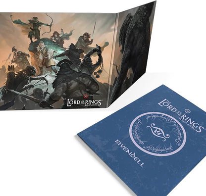The Lord Of The Rings: RPG 5E - Loremaster's Screen & Rivendell Compendium - RPG Accessory, LOTR Roleplaying Game, Gamemaster Tool, New Information & Map, Adventure Through Middle Earth