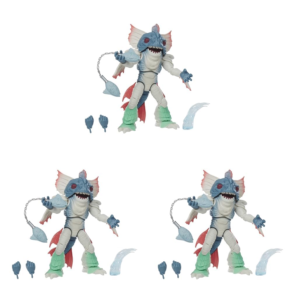 Power Rangers Lightning Collection Mighty Morphin Pirantishead 7-Inch Premium Collectible Action Figure Toy with Accessories, Kids 4 and Up (Pack of 3