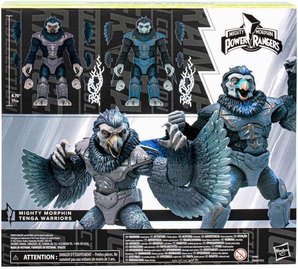 Power Rangers Lightning Collection 6 Inch Action Figure - Tenga Warriors Pack