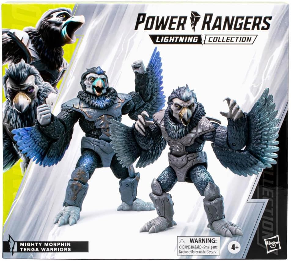 Power Rangers Lightning Collection 6 Inch Action Figure - Tenga Warriors Pack