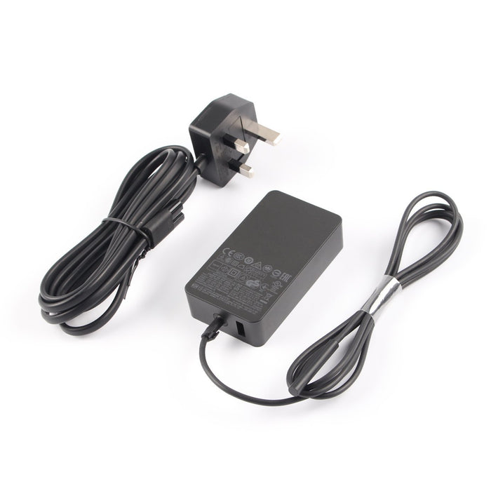 Microsoft 65W PSU for Surface Pro 4, 5, 6 and 7 UK Power Cord, Q5N-00010 (6 and 7 UK Power Cord