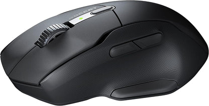 Roccat Kone Air - Wireless Gaming Mouse With 800-hour Battery Life, 19K DPI Optical Sensor, Double-Injected Rubber Side Grips, Programmable Button Design & Titan Switches, Black, ROC-11-450-02 Kone Air Black Black