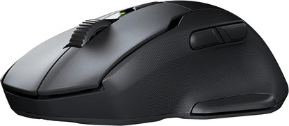Roccat Kone Air - Wireless Gaming Mouse With 800-hour Battery Life, 19K DPI Optical Sensor, Double-Injected Rubber Side Grips, Programmable Button Design & Titan Switches, Black, ROC-11-450-02 Kone Air Black Black