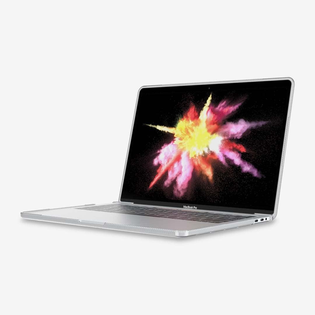 Tech21 Evo Clear for Macbook Pro 13" (2020) – Protective MacBook Case with Impact Protection