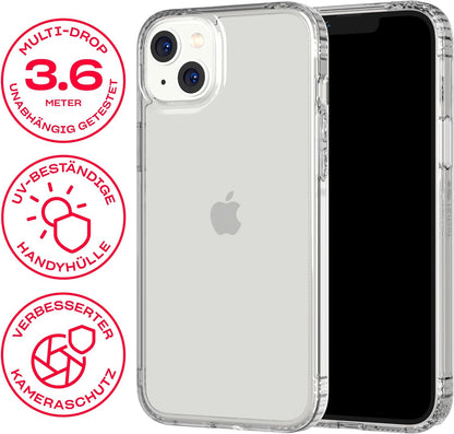 Tech21 - Evo Clear iPhone 14 Plus Cover - Transparent