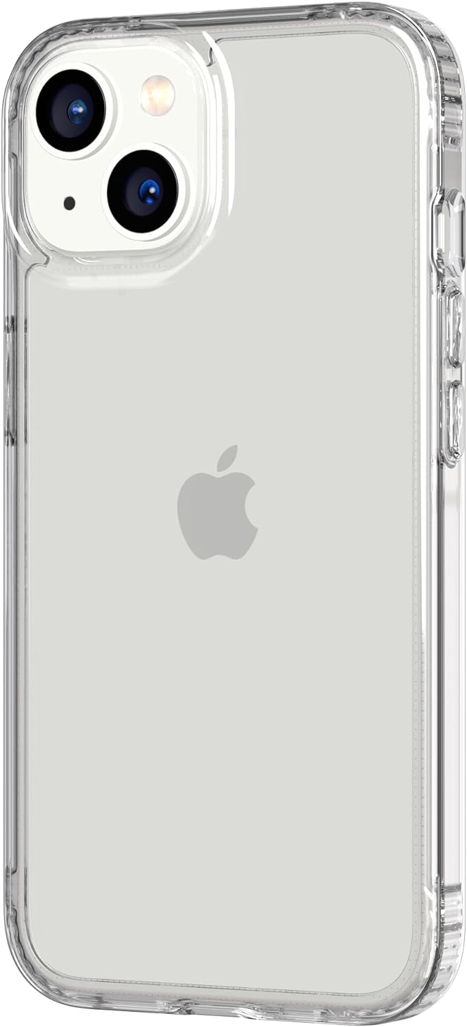 Tech21 Evo Clear Designed for iPhone 14 Case Cover with 12 Feet Multi Drop Protection - Clear