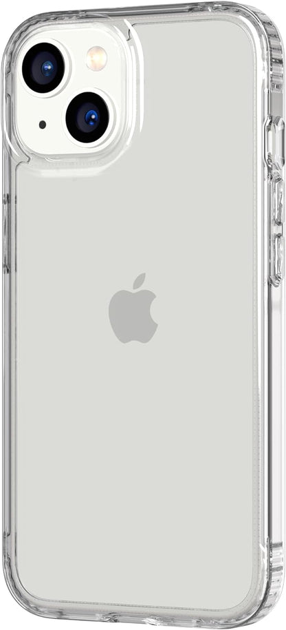 Tech21 Evo Clear Designed for iPhone 14 Case Cover with 12 Feet Multi Drop Protection - Clear