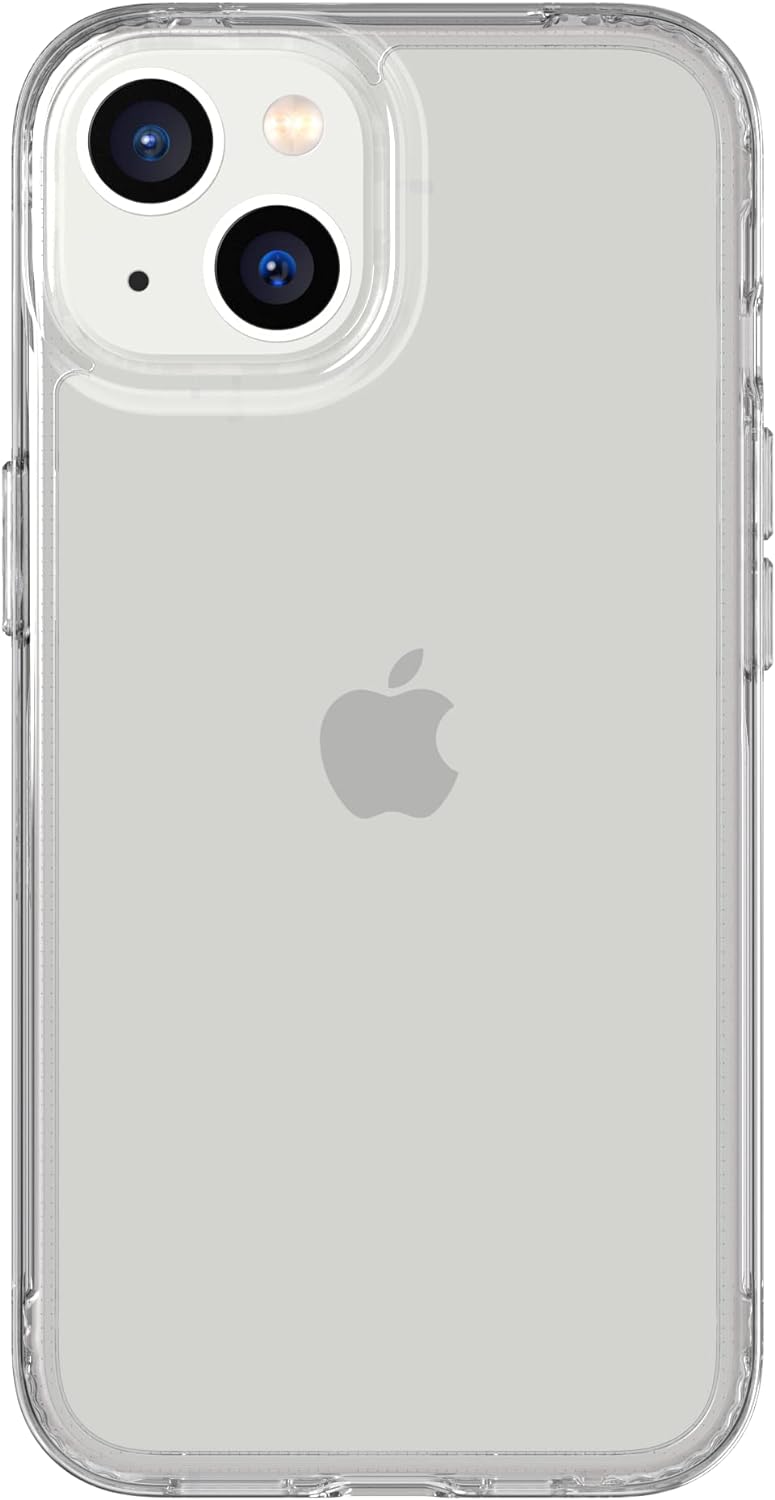 Tech21 Evo Clear Designed for iPhone 14 Case Cover with 12 Feet Multi Drop Protection - Clear