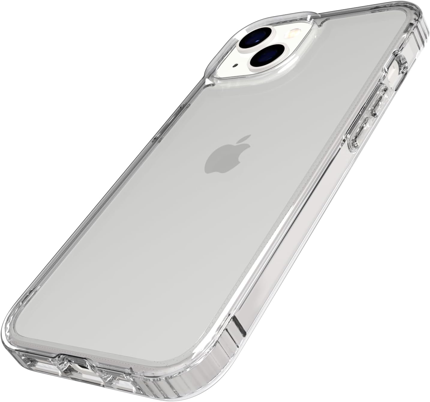 Tech21 Evo Clear Designed for iPhone 14 Case Cover with 12 Feet Multi Drop Protection - Clear