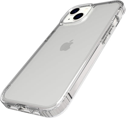 Tech21 Evo Clear Designed for iPhone 14 Case Cover with 12 Feet Multi Drop Protection - Clear