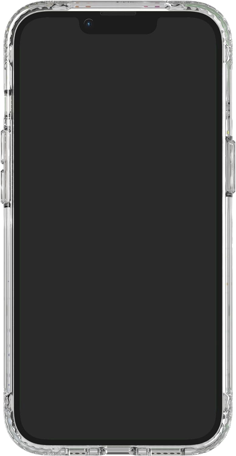 Tech21 Evo Clear Designed for iPhone 14 Case Cover with 12 Feet Multi Drop Protection - Clear