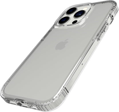 tech21 Evo Clear mobile phone case 15.5 cm (6.1") Cover Transparent