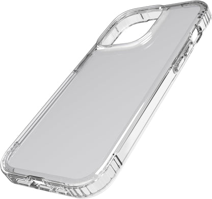 tech21 Evo Clear mobile phone case 15.5 cm (6.1") Cover Transparent