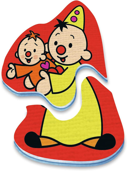 Bumba Bath Puzzle - 9 Bath Puzzles Made of 2 Pieces - Sticks to the Bath Edge