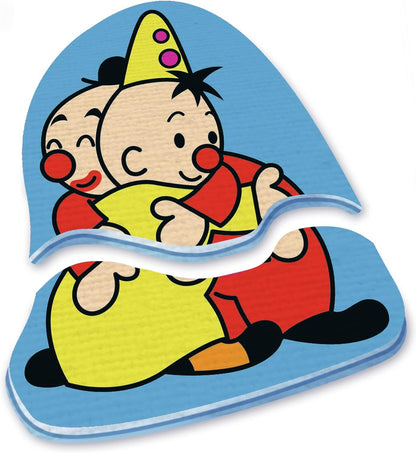 Bumba Bath Puzzle - 9 Bath Puzzles Made of 2 Pieces - Sticks to the Bath Edge