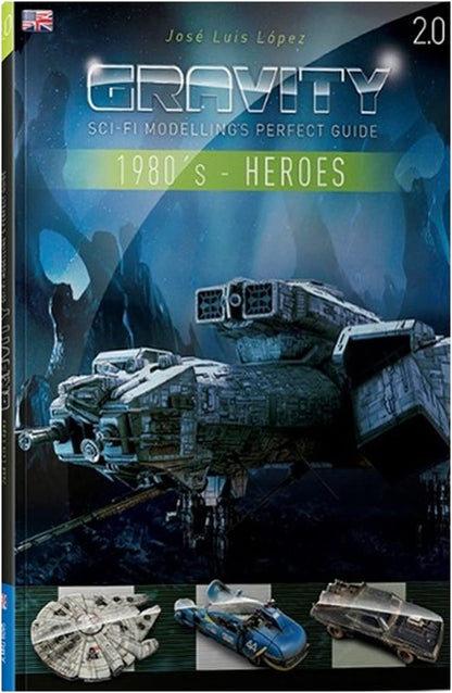 Ammo Mig Jimenez - BOOK GRAVITY 2.0 SCI-FI M.P.G. 1980'S #01 HEROES ENG.