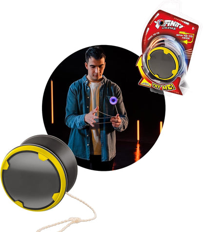 Goliath YoFinity Yo-Yo mit unendlichem Spiegel und bunten Lichtern (Verschiedene Blau, Grün, Orange) Sortiert