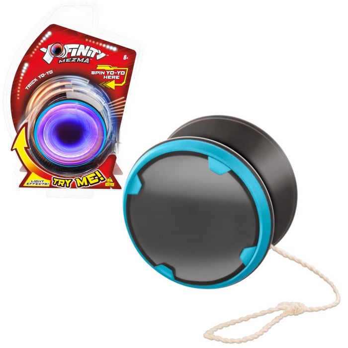 Goliath YoFinity Yo-Yo mit unendlichem Spiegel und bunten Lichtern (Verschiedene Blau, Grün, Orange) Sortiert