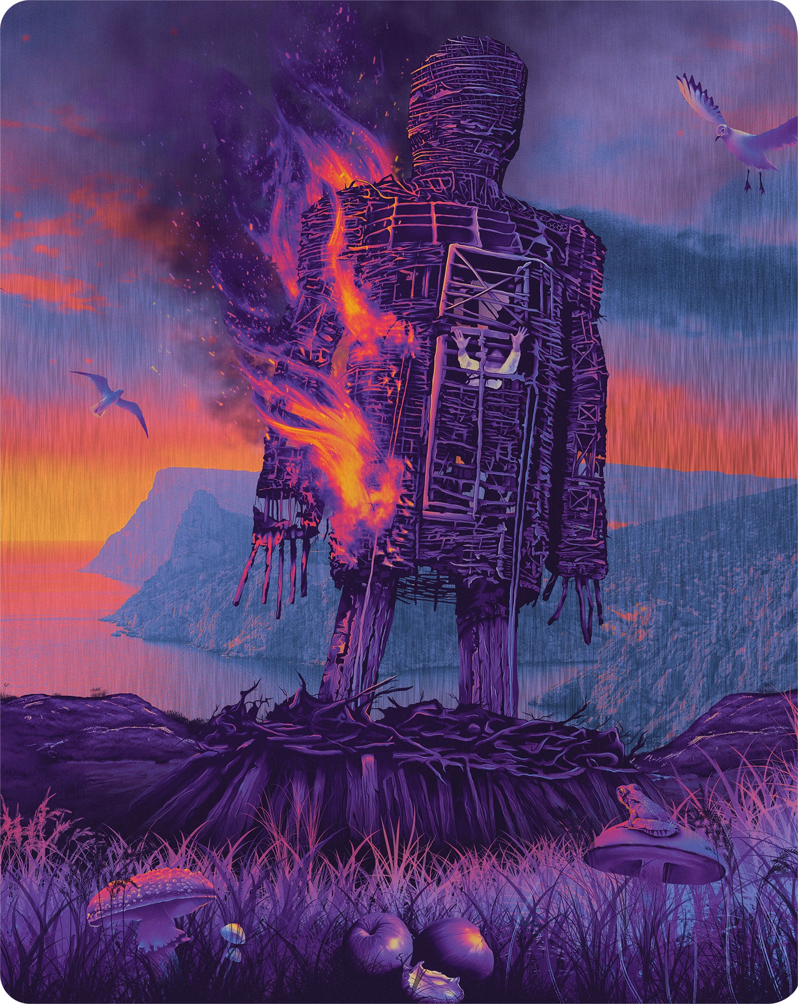 The Wicker Man 50th anniversary (Vintage Classics) [Blu-ray] [Region A & B & C]