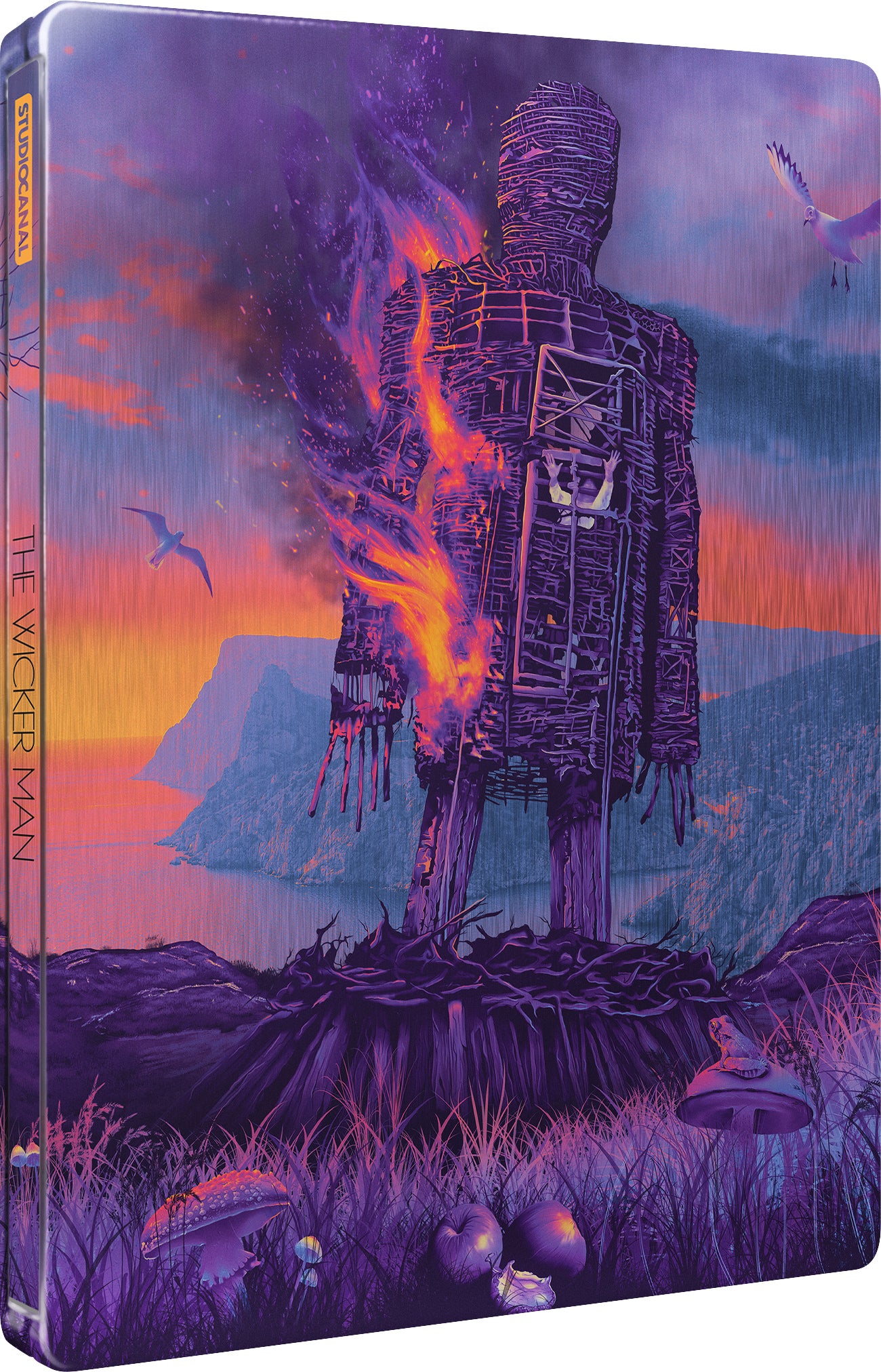 The Wicker Man 50th anniversary (Vintage Classics) [Blu-ray] [Region A & B & C]