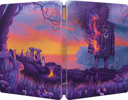 The Wicker Man 50th anniversary (Vintage Classics) [Blu-ray] [Region A & B & C]