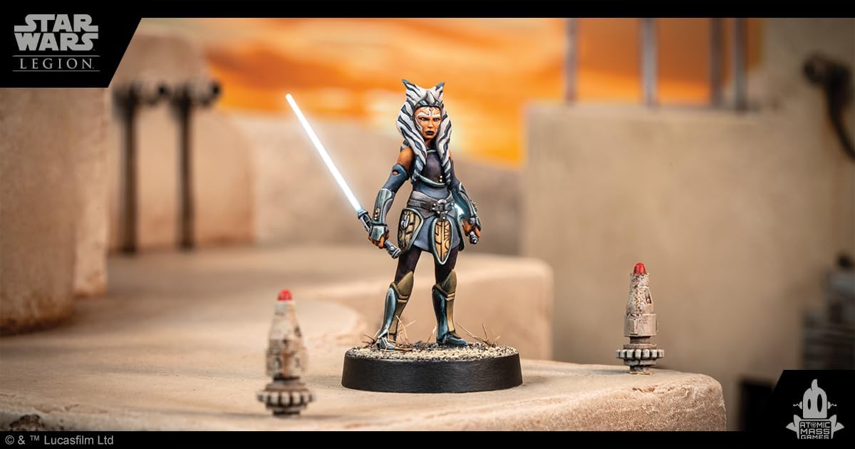 Atomic Mass Games | Star Wars Legion: Ahsoka Tano | Operative Expansion | Tabletop Miniatures Game | Ages 14+ | 2 Players | 90 Minutes Playing Time