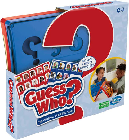 Guess Who? Original Guessing Board Game for Kids, Family Time Games for 2 Players, Gifts for Kids aged 6 and Up