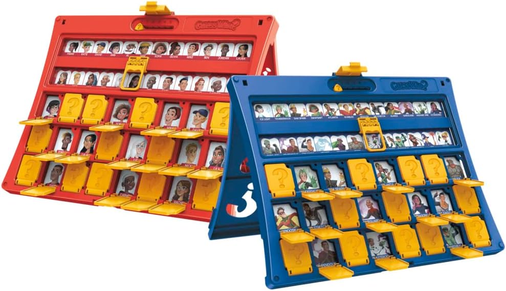 Guess Who? Original Guessing Board Game for Kids, Family Time Games for 2 Players, Gifts for Kids aged 6 and Up