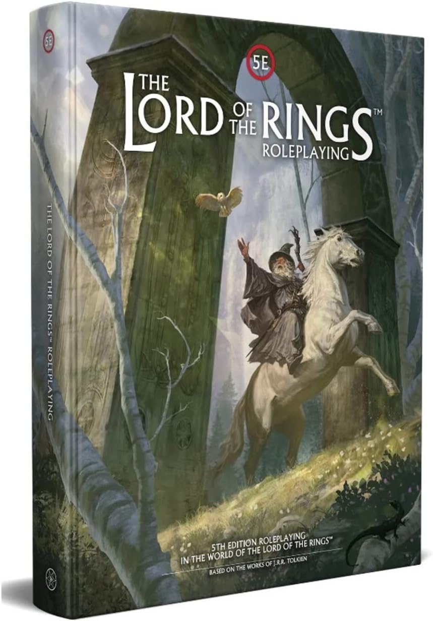 Free League The Lord Of The Rings: RPG 5E - Core Rulebook - Hardcover RPG Book, LOTR Roleplaying Game, Everything Needed to Begin Your Adventure Through Middle Earth
