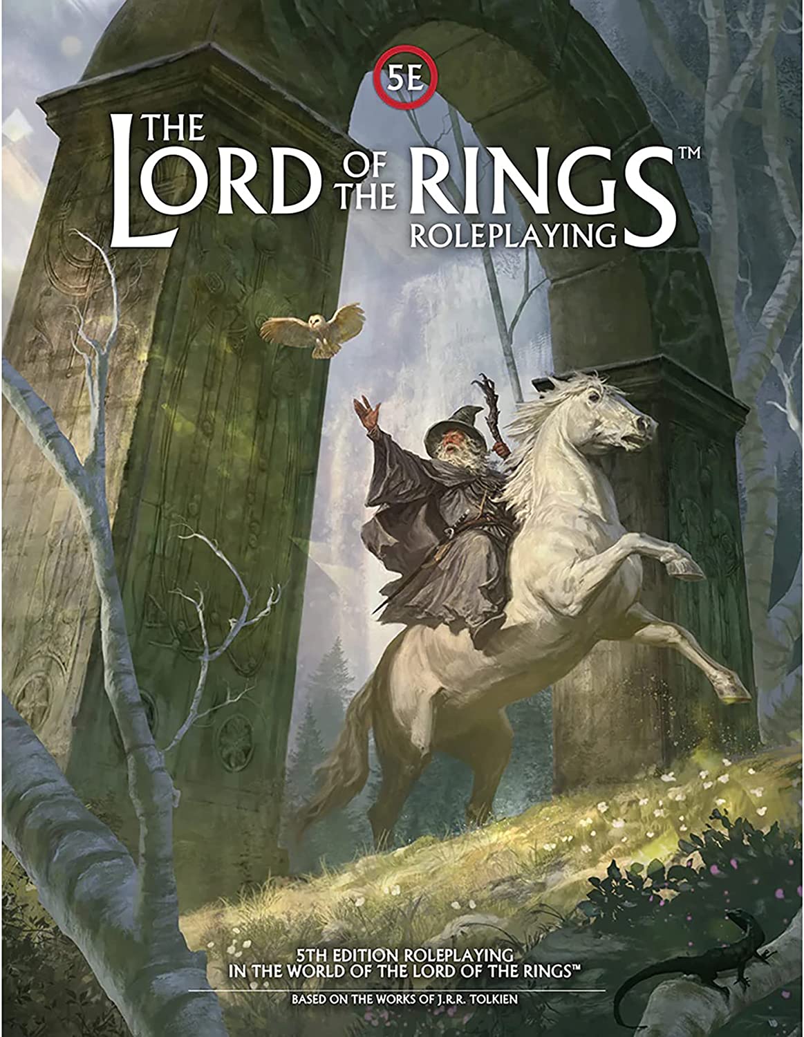 The Lord of the Rings: RPG 5E - Core Rulebook - Hardcover RPG Book, LOTR Roleplaying Game, Everything Needed to Begin Your Adventure Through Middle Earth
