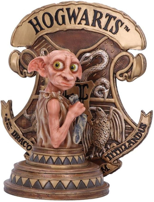 Nemesis Now Officially Licensed Harry Potter Dobby Bookend, Gold