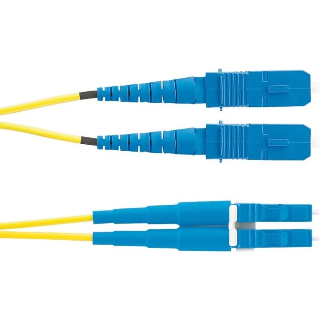 Panduit - F92ELLNSNM010 Opti-Core Patch câble de réseau Fibre optique de 10 m pour appareil réseau - Première extrémité : 2 x réseau mâle LC - Deuxième extrémité : 2 x réseau SC mâle