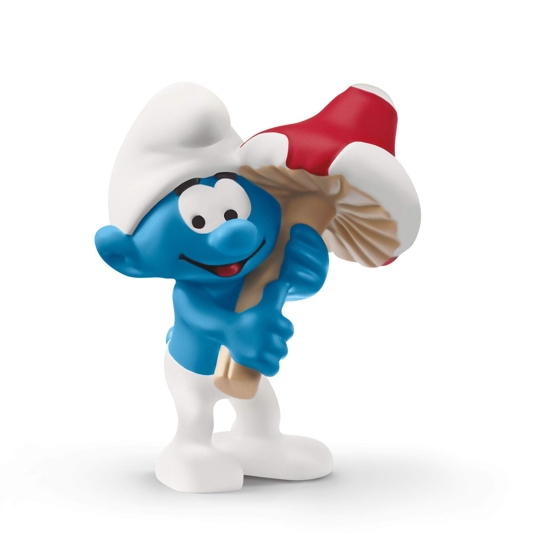SCHLEICH 20819 Smurf with good luck charm Pre School Smurfs Toy Figurine for children aged 3+