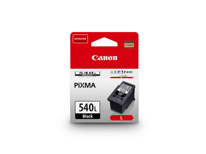 Canon PG-540L High Yield Black Genuine Ink Cartridge (Cardboard Packaging
