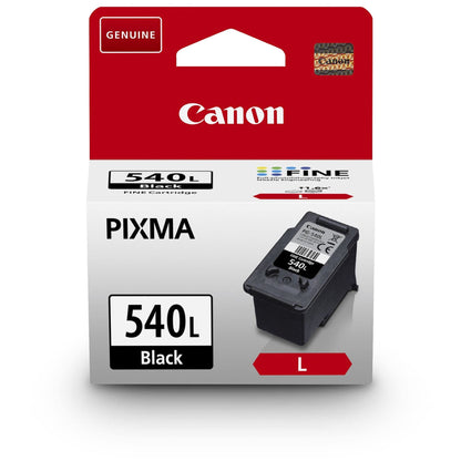 Canon PG-540L High Yield Black Genuine Ink Cartridge (Cardboard Packaging