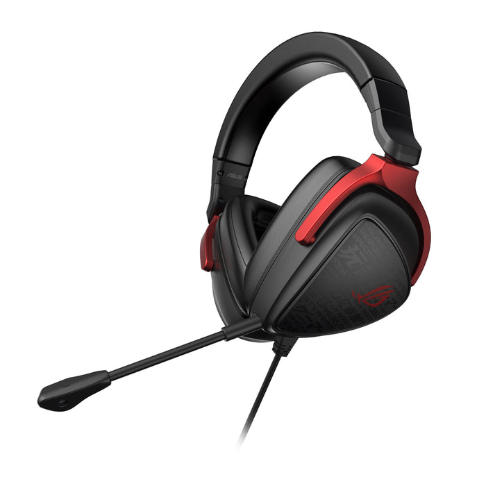 ASUS ROG Delta S Core Gaming Headset (3.5 mm-Anschluss, abnehmbares Mikrofon, kompatibel mit PCs, Mac, Playstation, Nintendo Switch, Xbox