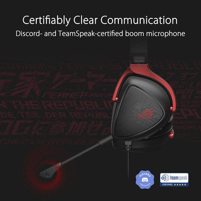 ASUS ROG Delta S Core Gaming Headset (3.5 mm-Anschluss, abnehmbares Mikrofon, kompatibel mit PCs, Mac, Playstation, Nintendo Switch, Xbox