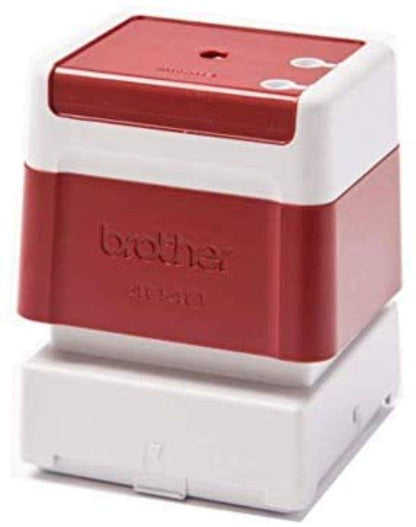 Brother 4040 - Stamp - pre-inked - red - custom text - 40 x 40 mm (pack of 6) - for StampCreator PRO SC-2000, PRO SC-2000USB