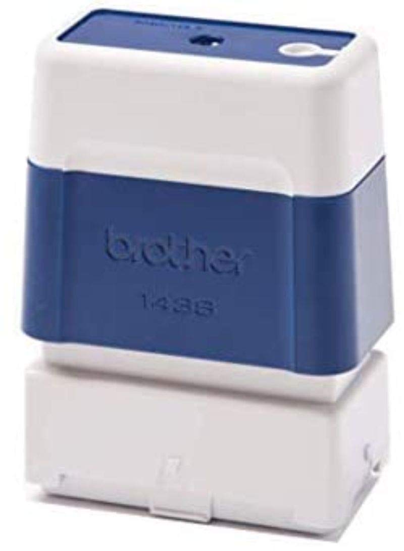 Brother PR1438E6P Timbro Blu Dimensione 14x38 mm - Confezione da 6 pezzi