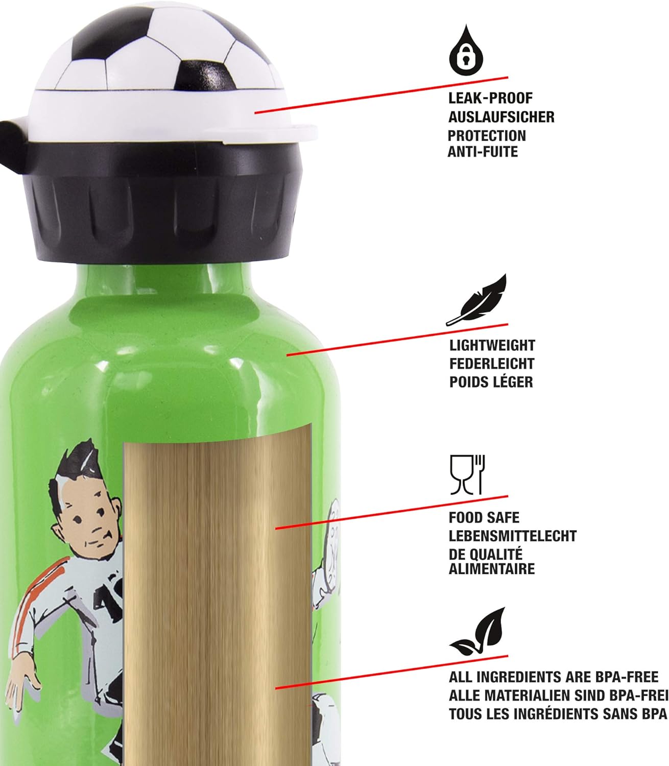 Sigg Trinkflasche Footballcamp 0.4L