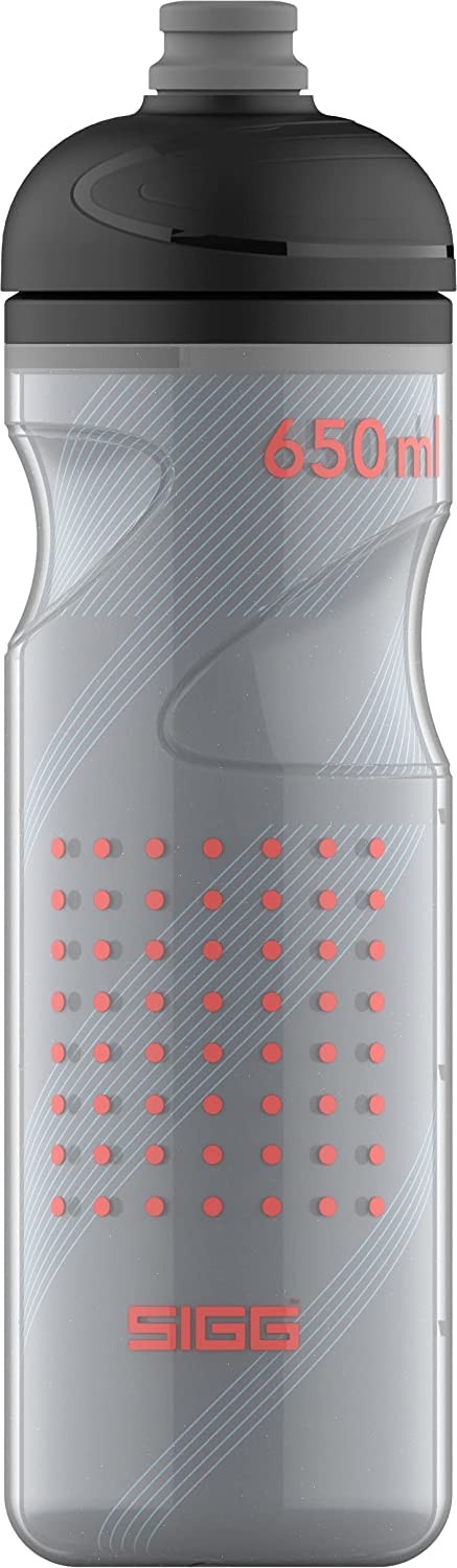 SIGG Pulsar Therm Night Bike Water Bottle (0.65 L), Insulated and Leakproof Cycling Bottle, Super Lightweight and BPA-Free Sports Bottle with SureSnap® Valve