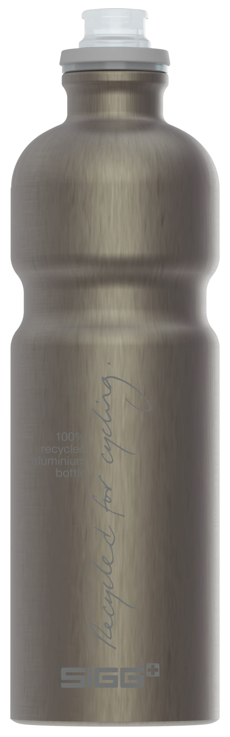SIGG - Alu Trinkflasche Sport - Wasserflasche - Move MyPlanet - KlimaPartner zertifiziert - Federleicht - BPA-frei - Made in Switzerland - 0,75L