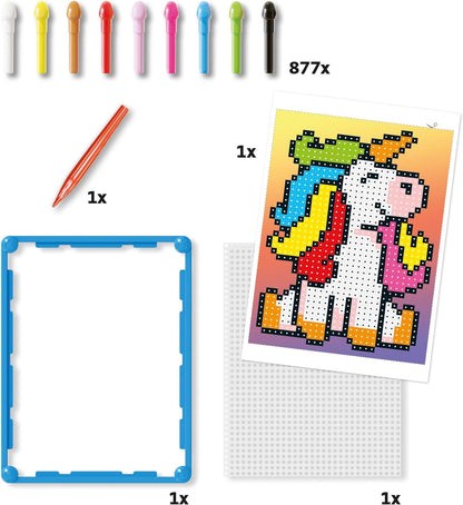 Quercetti Routers - Wireless - Modems Brand Model Pixel Art Basic Unicorn