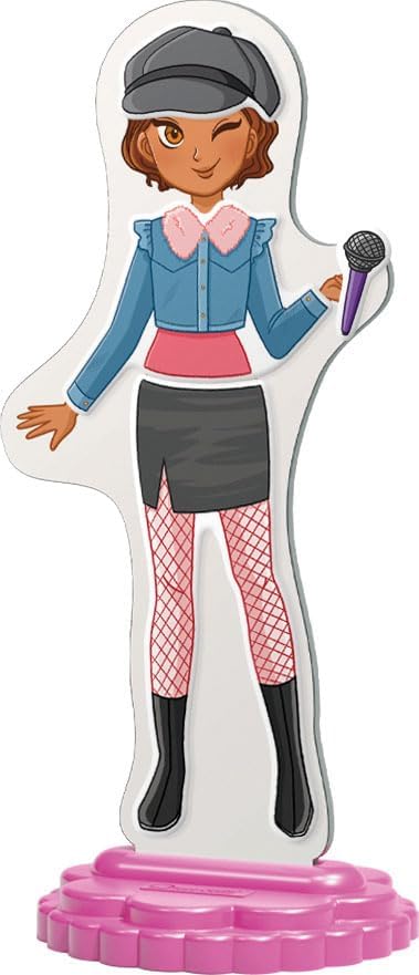 Quercetti Quercetti-2926 Magnetic Laura Fashion Game, Multicoloured, S