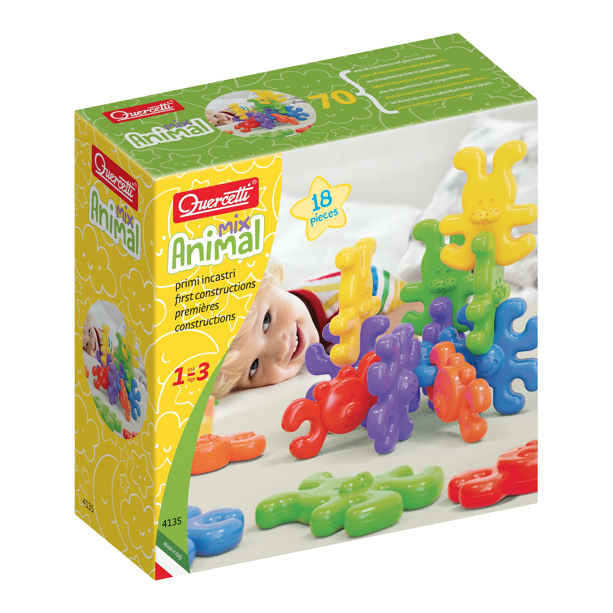 Quercetti Animal Starlinks (18 Pieces)