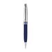 Pelikan - Jazz - Ball Pen - Metal and Night Blue - With Elastic Clip and Rotating Mechanism