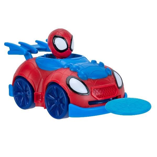 Spidey Veicoli Lanciadischi Asst1