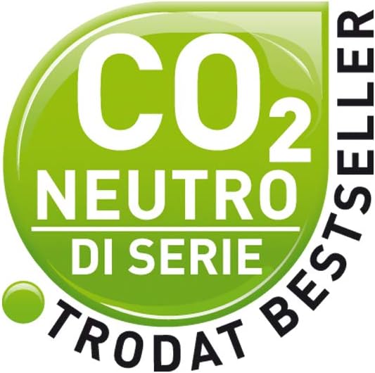 Trodat Printy 4750/L2 Date Display with Manual PAGATO Self-Inking Blue/Red