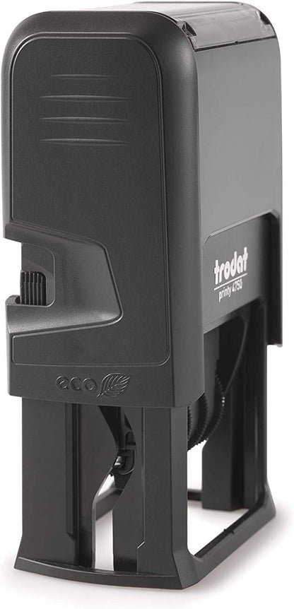 Trodat Printy 4750/L2 Date Display with Manual PAGATO Self-Inking Blue/Red